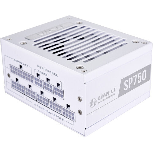 SO Lian-Li | Power Supply 750w SFX SMALL FORM FACTOR Fully Modular White 80 Plus Gold White Braided Cables |  SP750 W