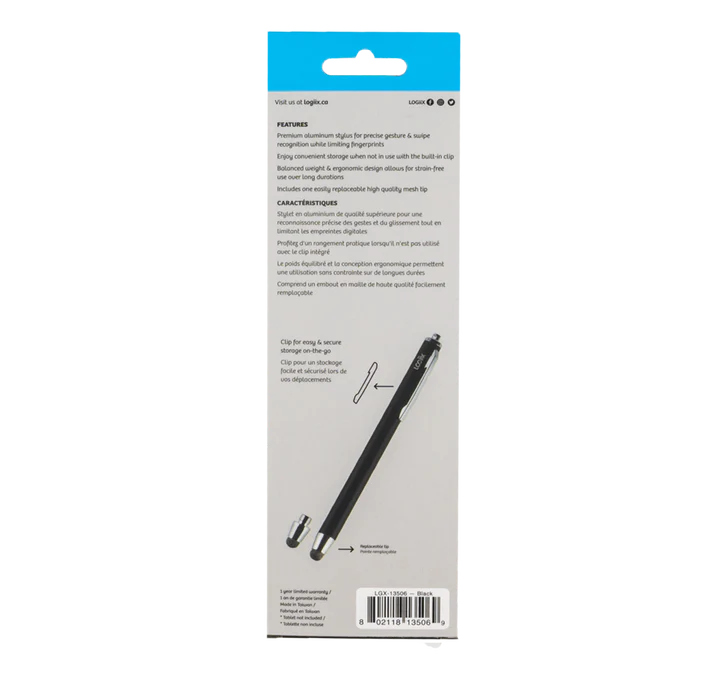 LOGiiX | Stylus Pro for Touchscreen Devices  - Black | LGX-13506