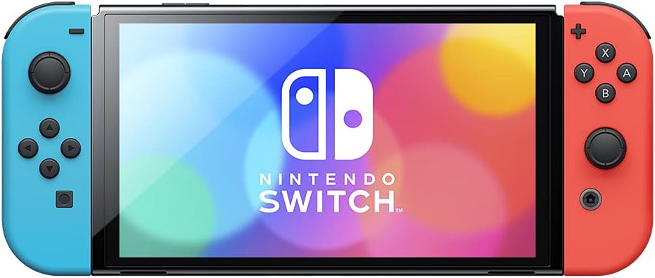 Nintendo | Switch (OLED Model) Console - Red / Blue | HEGSKABAA
