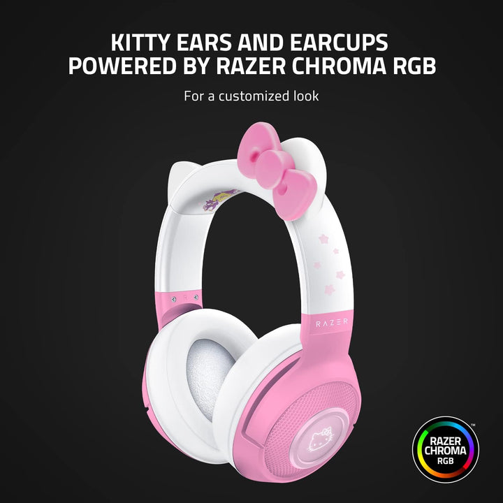 Razer | Kraken Hello Kitty and Friends Edition Chroma RGB Wireless BT Gaming Headset | RZ04-03520300-R3M1