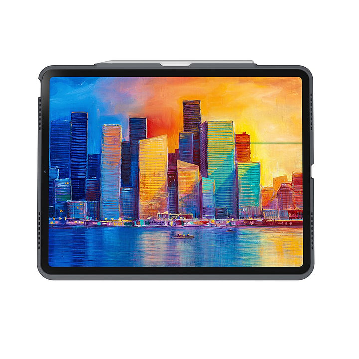 ZAGG | Pro Keys w/ Trackpad for iPad 12.9in (3rd, 4th, 5th, 6th Gen) - Charcoal | Z-103409165