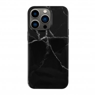 Uunique | iPhone 13 Pro - Nutrisiti Eco Printed Back Case - Black (Black Marble) | 15-08939