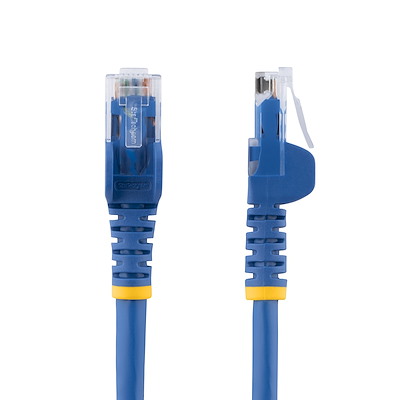 Startech | Cat6 Snagless Ethernet Cable (650mhz 100w Poe Rj45 Utp) - 25 Ft - Blue | N6PATCH25BL