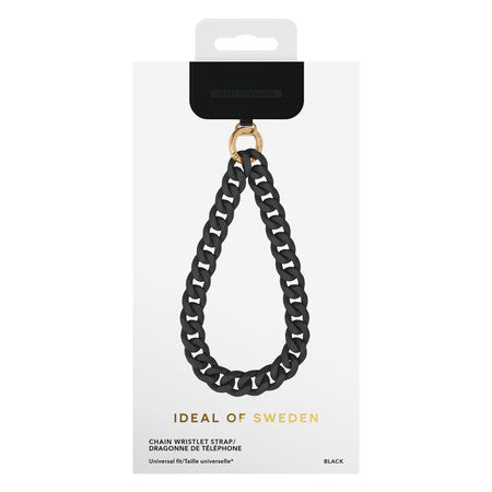 IDEAL OF SWEDEN Phone Chain Wristlet Strap - Black