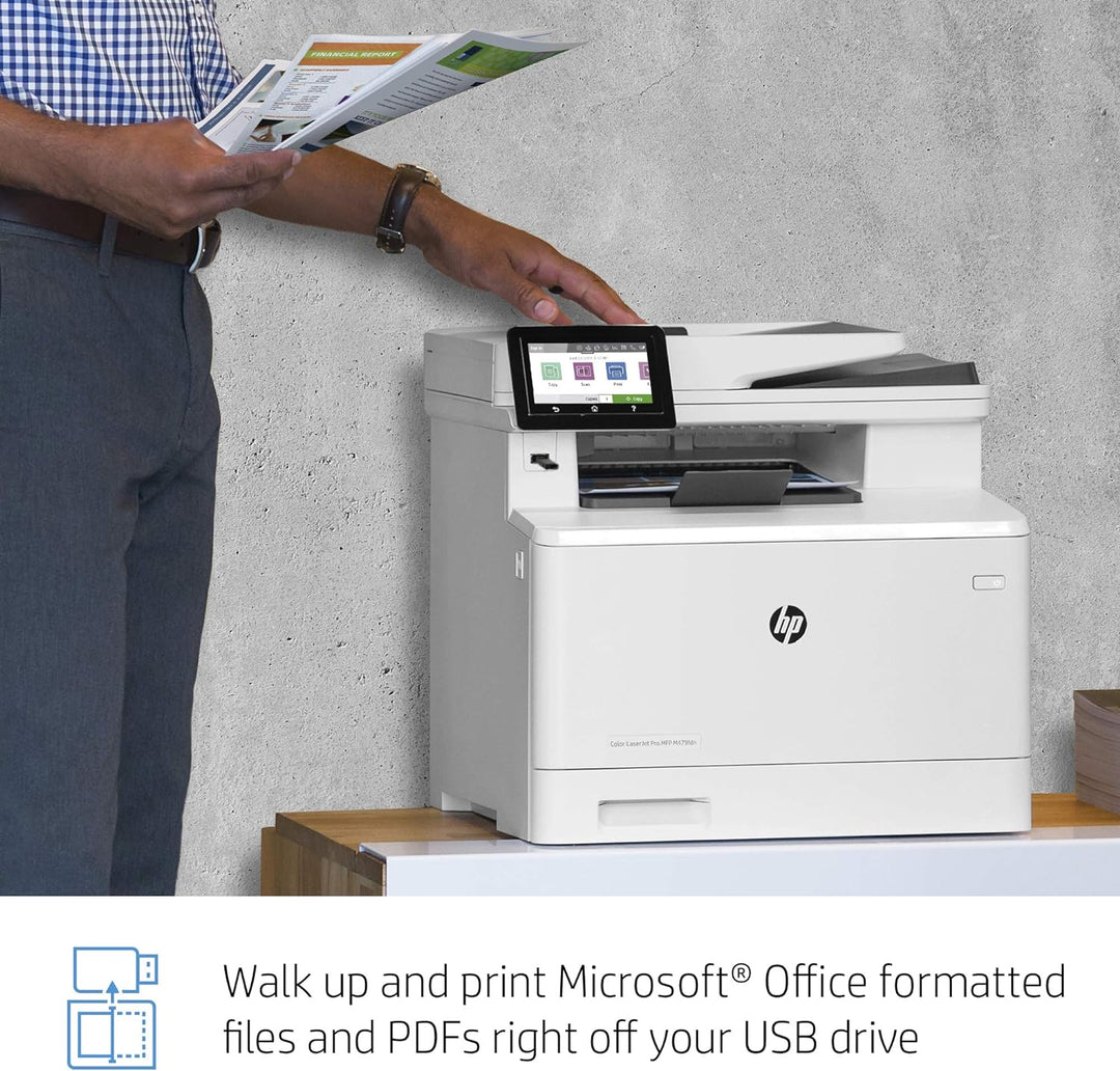 HP |  Color LaserJet Pro Multifunction Printer M479fdn |  W1A79A#BGJ