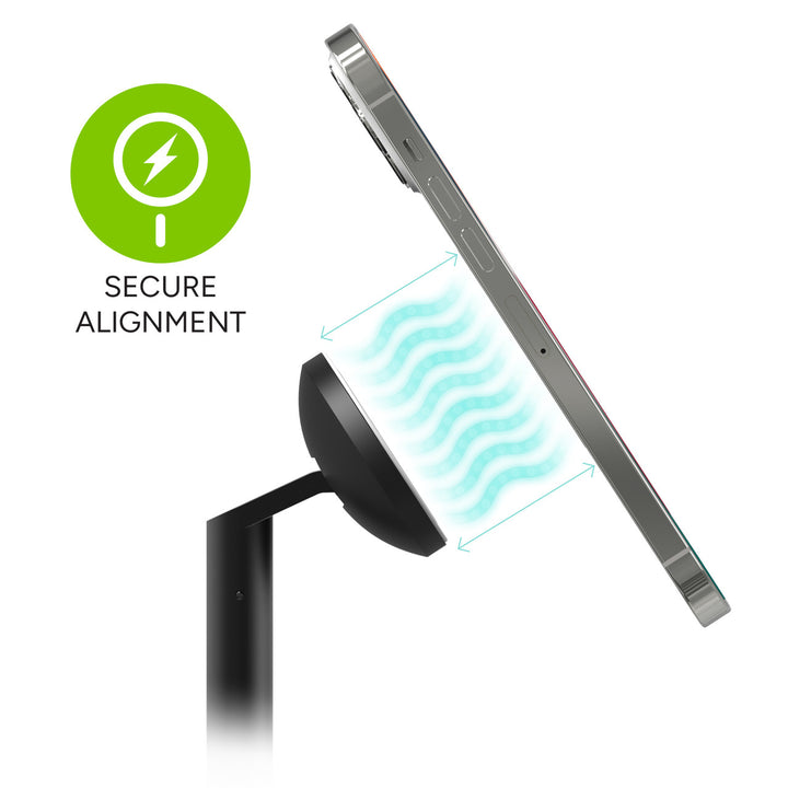 Mophie | Universal Wireless Magsafe 3-1 Extendable Stand - Black | 15-11915