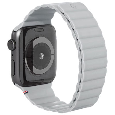 Decoded | Silicone Magnetic Traction Strap for Apple Watch Series 1-6/SE 42/44/45mm - Clay | DC-D21AWS44TS3SCY