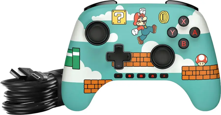 PowerA | Advantage Wired Controller for Nintendo Switch 2 - Mario Time | 6630621