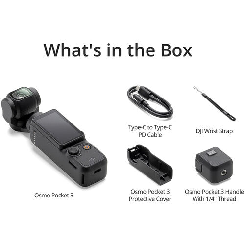 DJI | Camera Osmo Pocket 3 | CP.OS.00000301.01