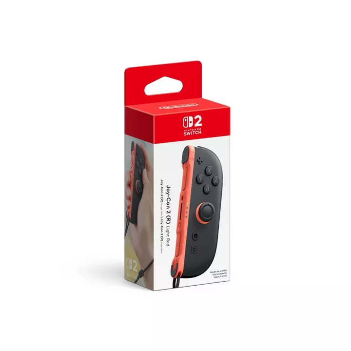 Nintendo | Joy Con 2 (R) Light Red | 6629244