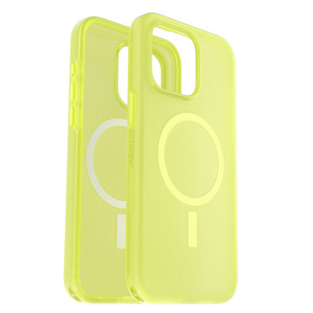 //// Otterbox | Symmetry w/ MagSafe Soft Touch Series Case iPhone 15 Pro Max - Yellow (Lemon Pucker) | 120-7166