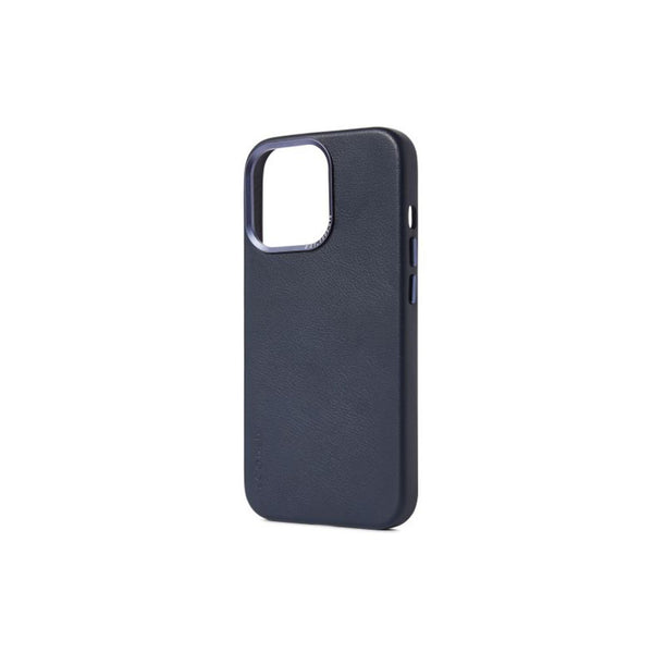 Decoded | iPhone 13 Pro - MagSafe Leather Backcover - Matte Navy | DC-D22IPO61PBC6MNY