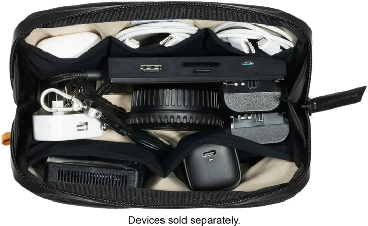 Native Union | Stow Lite W.F.A Tech Organizer - Black | STOW-LT-ORG-BLK