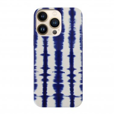 Uunique | iPhone 13 Pro - Nutrisiti Eco Printed Back Case - Striped Tie Dye | 15-08948