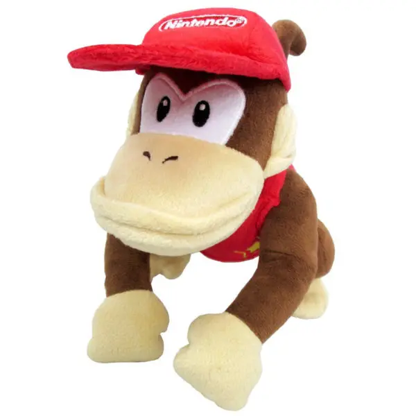 Little Buddy | Diddy Kong Official Super Mario All Star 7" Plush