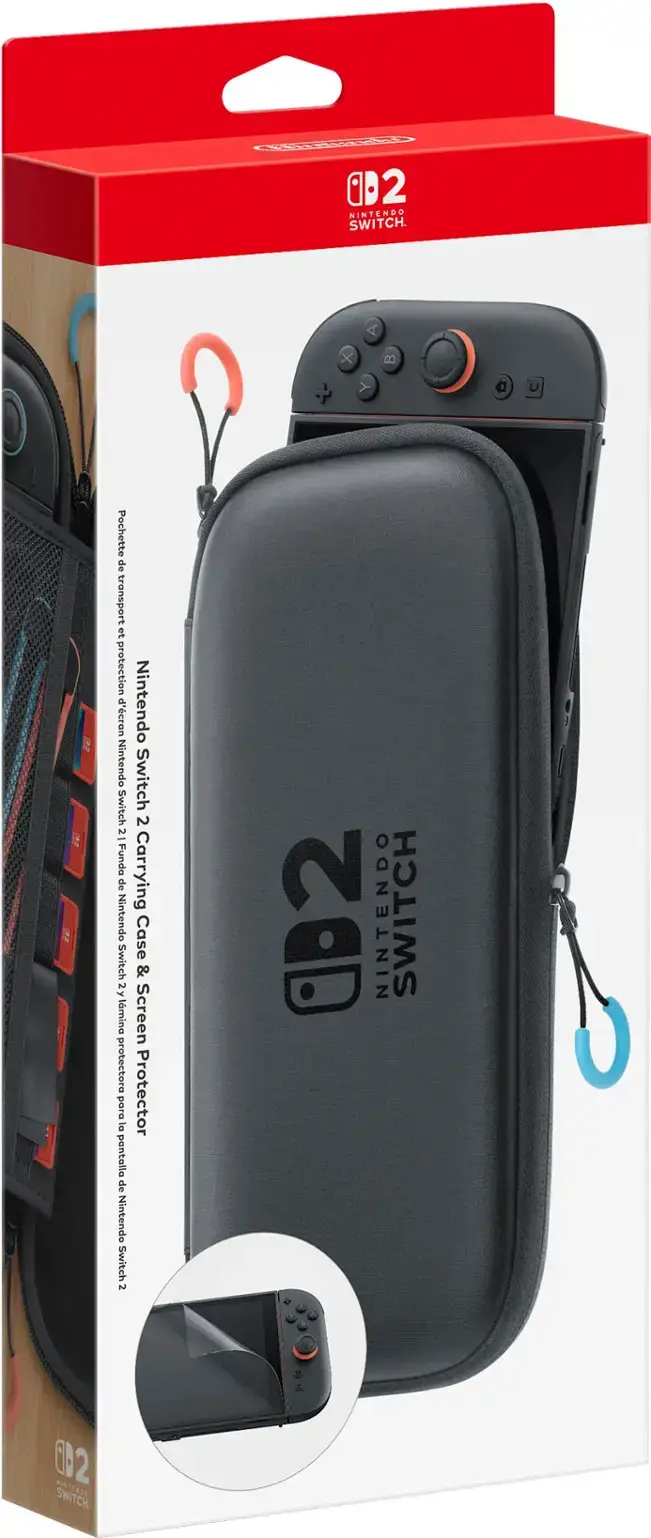 Nintendo | Switch 2 Carrying Case & Screen Protector - Multi | BEEAPSSAA