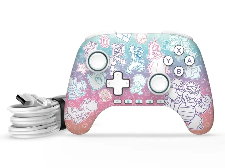 PowerA | Advantage Wired Controller for Nintendo Switch 2 - Mushroom Kingdom | 6630620