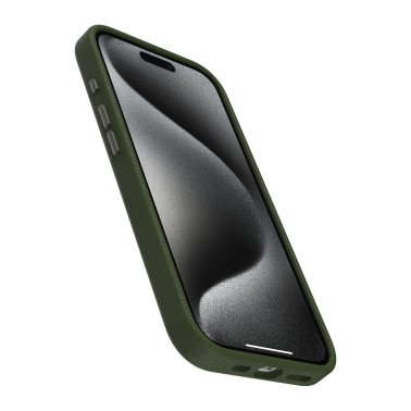 Otterbox | Symmetry Cactus Leather w/MagSafe Case iPhone 15 Pro - Green (Cactus Grove) | 15-12617