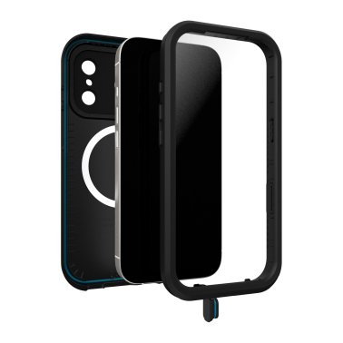 OtterBox | LifeProof Fre MagSafe iPhone 17 Pro Waterproof Case - Black | 77-99767