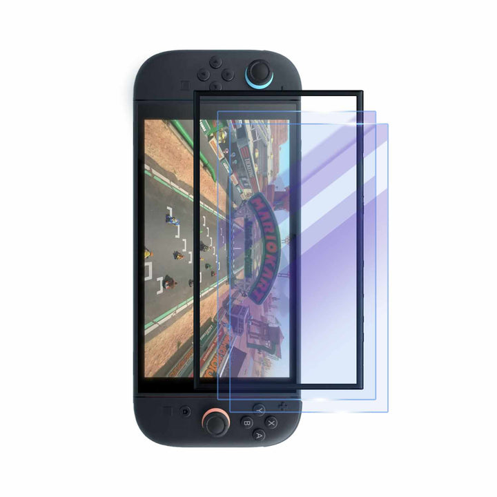 Blu Element | VisionCare 2-Pack Blue Light Tempered Glass Screen Protector for Nintendo Switch 2 |