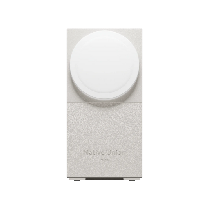 Native Union | Rise 2-in-1 Magnetic Wireless Charger - Sandstone | RS-2IN1-SAN