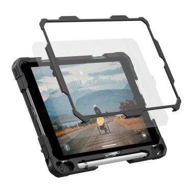 UAG | Plasma Case iPad 10.2 (2019-2021) (7th-9th Gen) - Ice/Black | 15-12578