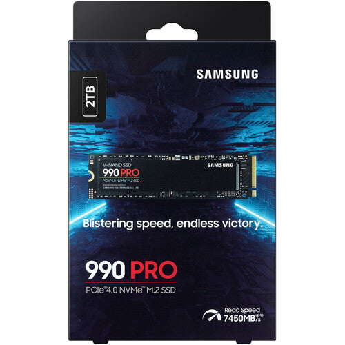 Samsung | 990 Pro 2TB NVMe PCI-e Internal Solid State Drive | MZ-V9P2T0B/AM