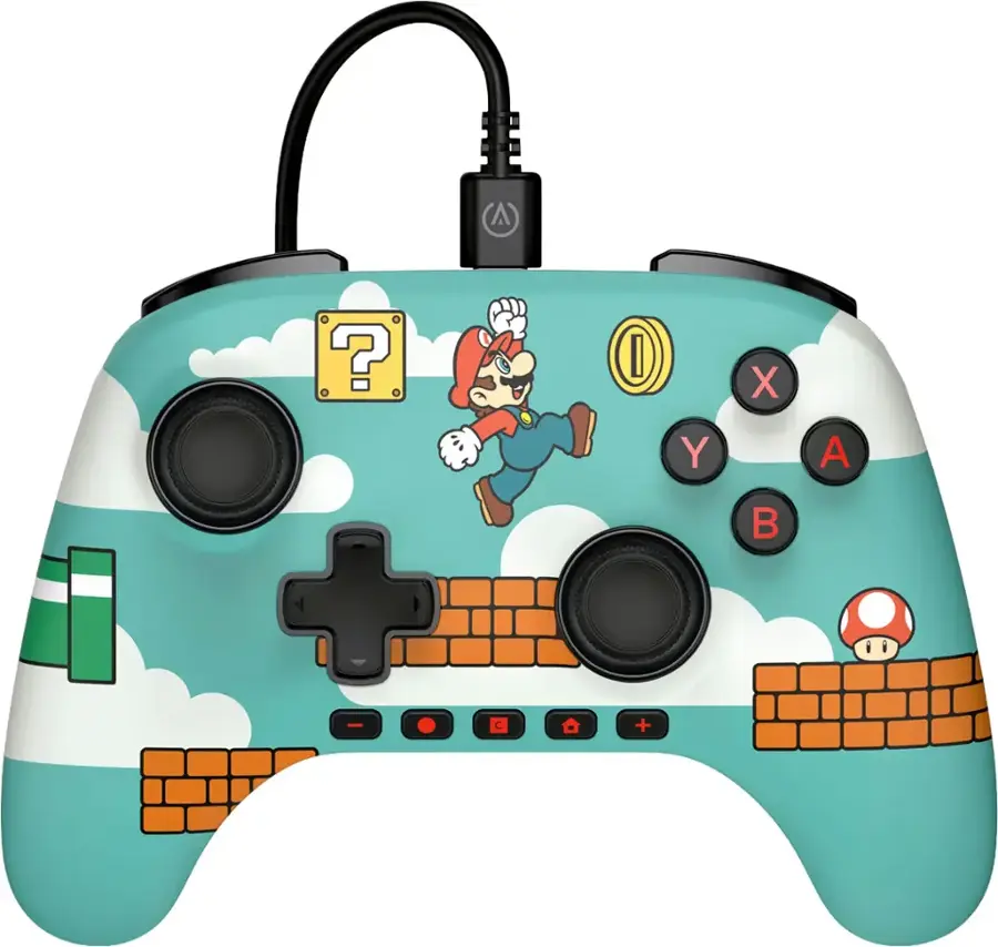 PowerA | Advantage Wired Controller for Nintendo Switch 2 - Mario Time | 6630621