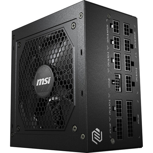MSI | Power Supply 750W 80Plus Gold Fully-Modular ATX3.0 Retail  | MAGA750GLPCIE5