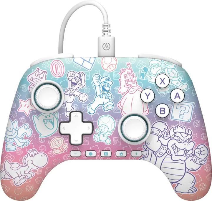 PowerA | Advantage Wired Controller for Nintendo Switch 2 - Mushroom Kingdom | 6630620