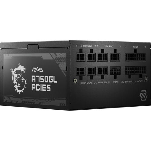 MSI | Power Supply 750W 80Plus Gold Fully-Modular ATX3.0 Retail  | MAGA750GLPCIE5