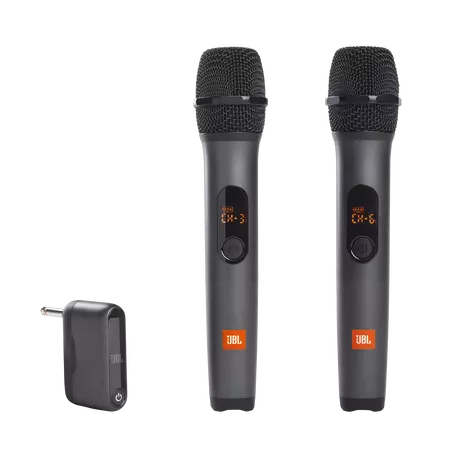 JBL | PartyBox Wireless Mic 2 Pack - Black | JBLPBWIRELESSMICAM JBL | PartyBox Wireless Mic 2 Pack - Black | JBLPBWIRELESSMICAM