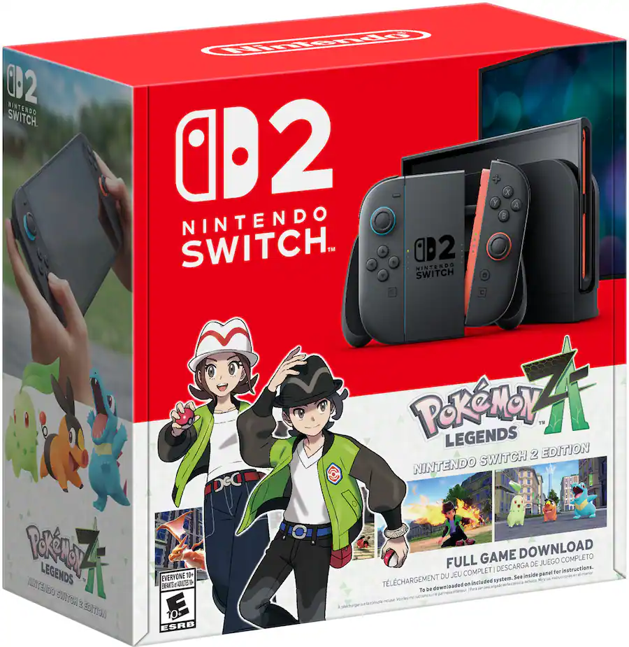 Nintendo Switch 2 | Switch 2 + Pokémon Legends: Z-A Edition Bundle Nintendo Switch 2 | Switch 2 + Pokémon Legends: Z-A Edition Bundle