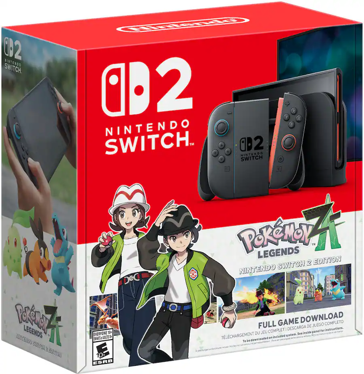 Nintendo Switch 2 | Switch 2 + Pokémon Legends: Z-A Edition Bundle |