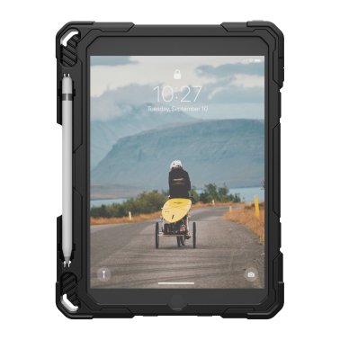 UAG | Plasma Case iPad 10.2 (2019-2021) (7th-9th Gen) - Ice/Black | 15-12578