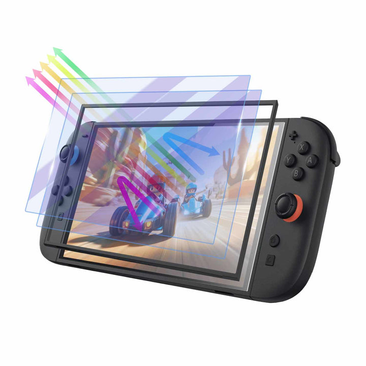 Blu Element | VisionCare 2-Pack Blue Light Tempered Glass Screen Protector for Nintendo Switch 2 |