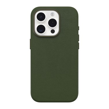 Otterbox | Symmetry Cactus Leather w/MagSafe Case iPhone 15 Pro - Green (Cactus Grove) | 15-12617