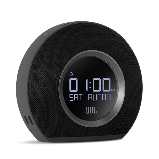 JBL | Horizon 3 Bluetooth Clock FM Radio Speaker - Black | JBLHORIZON3BLKAM