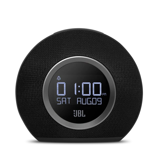 JBL | Horizon 3 Bluetooth Clock FM Radio Speaker - Black | JBLHORIZON3BLKAM