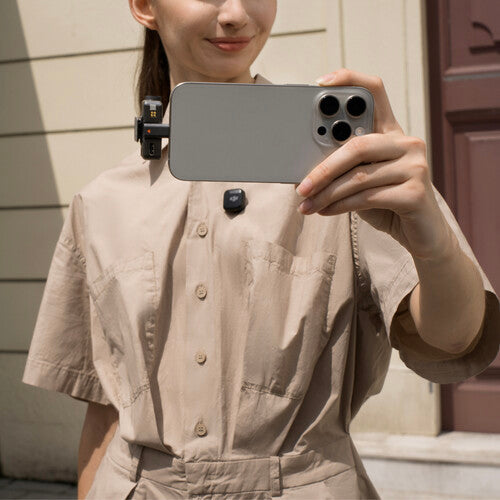 DJI | Mic Mini (1 TX + 1 RX) Compact Wireless Microphone System for Camera & Smartphone (2.4 GHz) | CP.RN.00000432.02