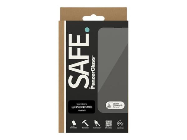 //// PanzerGlass | SAFE Ultra-Wide Fit Screen Protector for iPhone 14 / 13 / 13 Pro - Clear | SAFE95148CA