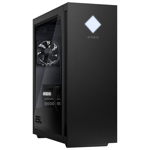 /// HP | OMEN 25L Gaming Desktop i5-13400F 1TB SSD 16GB DDR5 GeForce RTX 4070 W11 Home | GT15-1029 PROMO ENDS NED