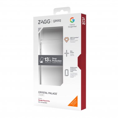 ZAGG GEAR4 | D3O Crystal Palace Case Google Pixel 6 Pro - Clear | 15-09410