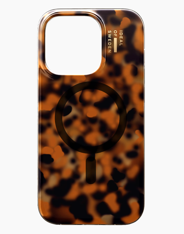 iDeal of Sweden iPhoneケース Tortoise Magsafeつき 北欧 Clear Case iPhone 16 Tortoise | Printed Cases from IDEAL OF