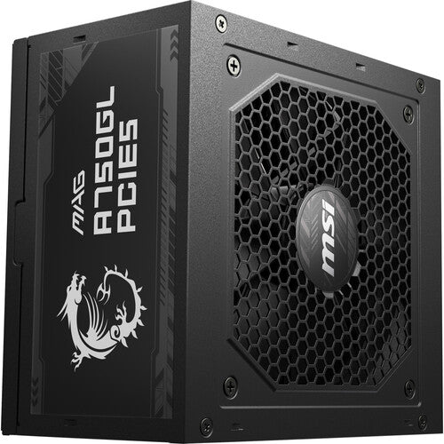 MSI | Power Supply 750W 80Plus Gold Fully-Modular ATX3.0 Retail  | MAGA750GLPCIE5