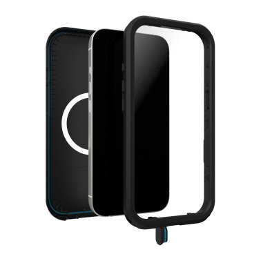 OtterBox | LifeProof Fre MagSafe  iPhone 17 Waterproof Case - Black | 77-99763