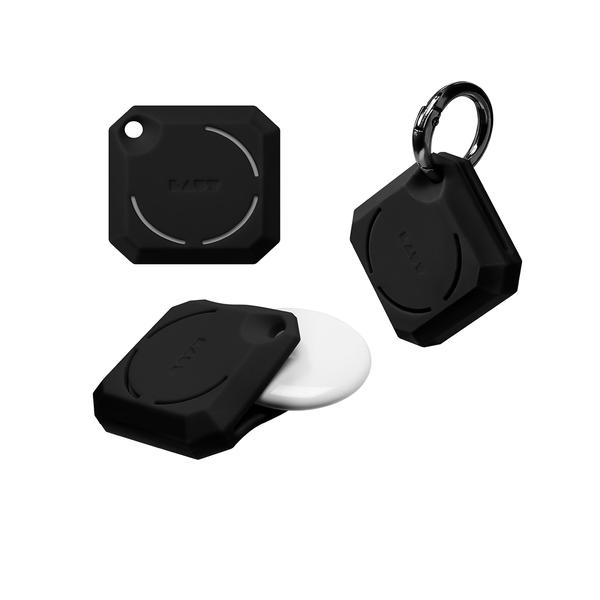 LAUT | HUEX GEMS for Apple AirTag - Black | L_AT_HG_BK