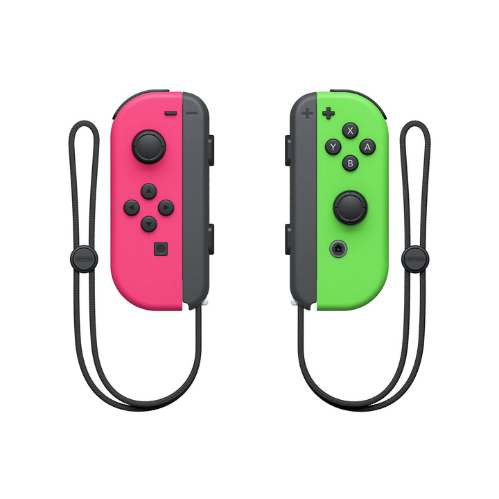 Nintendo | Switch Left and Right Joy-Con Controllers - Neon Pink/Neon Green | HACAJAHAA