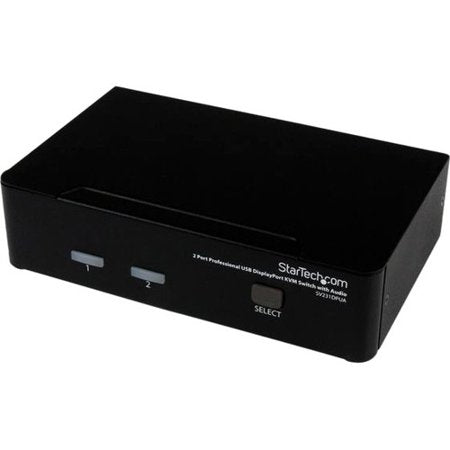 SO Startech | 2 Port USB Displayport KVM Switch | SV231DPUA