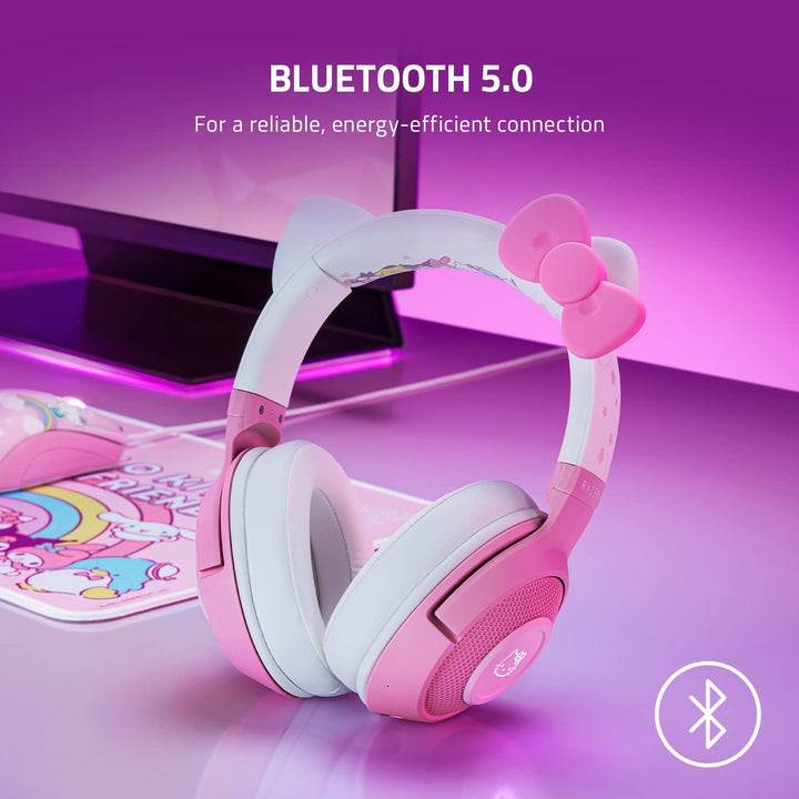 Razer | Kraken Hello Kitty and Friends Edition Chroma RGB Wireless BT Gaming Headset | RZ04-03520300-R3M1